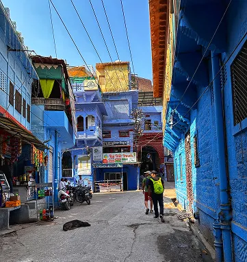 Blue City Streets