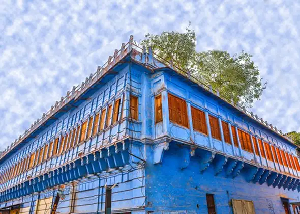 Blue Building